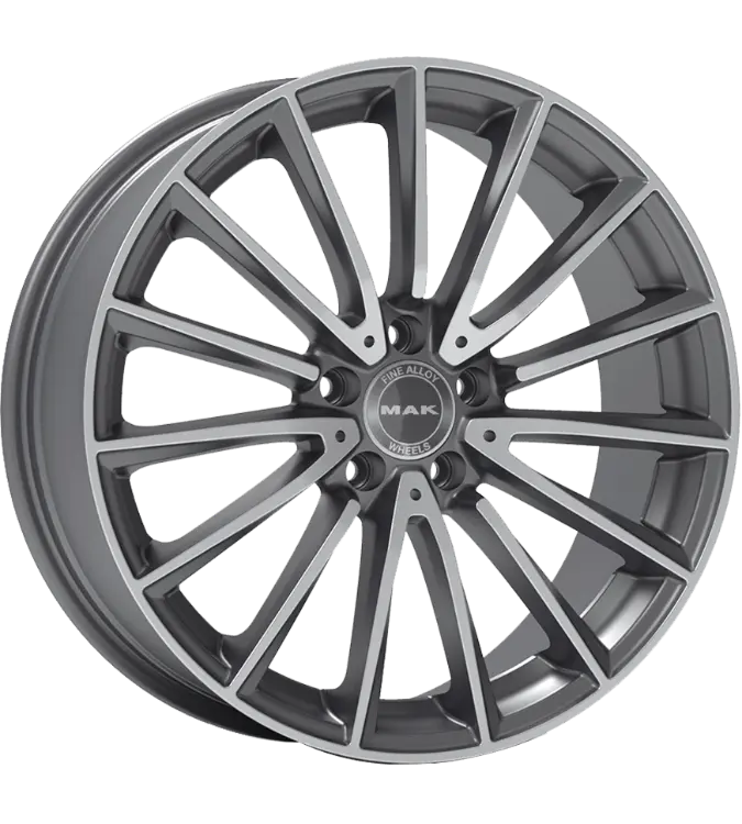 MAK Komet Gun Metallic Mirror 7,50x17 5x112,00 ET36,00