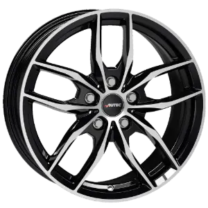 Autec Bavaris Black Polished 7,00x16 5x112,00 ET52,00