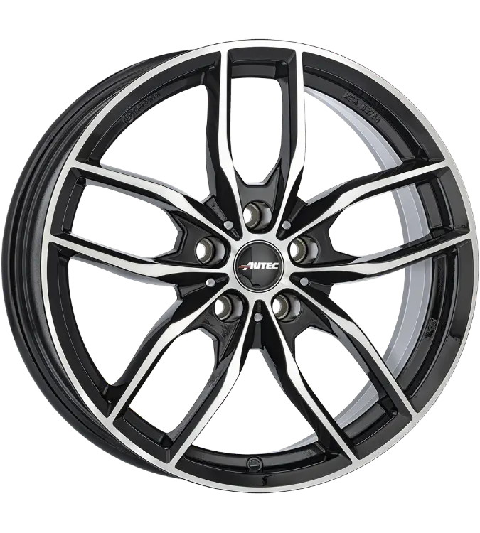 Autec Bavaris Black Polished 7,00x17 5x112,00 ET54,00