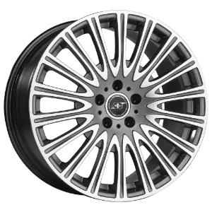 Infiny Individual STAR Gun Metal Machined 9,00x18 5x112,00 ET35,00