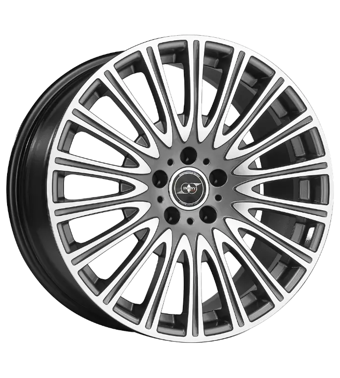 Infiny Individual STAR Gun Metal Machined 9,00x18 5x112,00 ET35,00