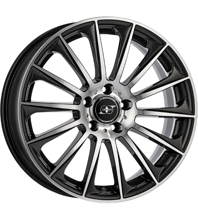 Infiny Individual STUTTGART Gun Metal Machined 9,00x18 5x112,00 ET50,00