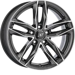 Infiny Individual WOLFBURG Gun Metal Machined 8,00x18 5x112,00 ET35,00