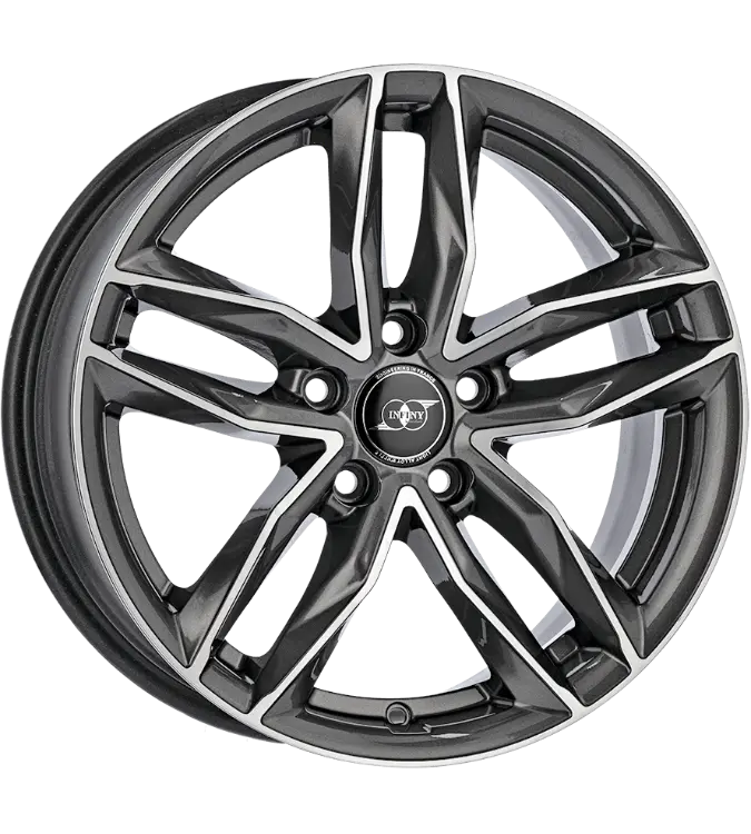 Infiny Individual WOLFBURG Gun Metal Machined 8,00x18 5x112,00 ET35,00