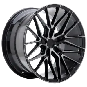 JR Wheels JR38 Black Brushed Face 9,50x22 5x112,00 ET25,00