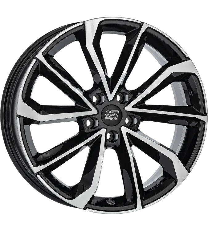 MSW 42 Black Polished 7,50x17 5x108,00 ET38,00