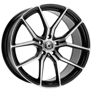 WRATH WHEELS WF-7 Black Polished 8,00x18 5x112,00 ET40,00