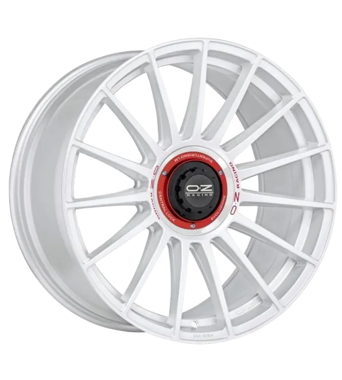 OZ SUPERTURISMO EVOLUZIONE WRC WHITE 8,00x18 5x114,30 ET45,00
