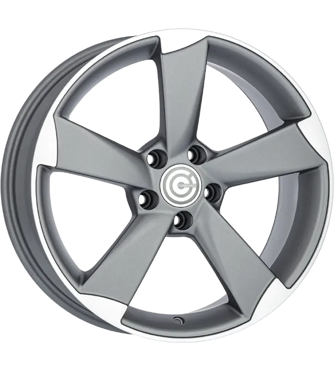 Carbonado Graphene Matt Anthracite Polished 8,00x18 5x112,00 ET30,00