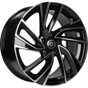 Carbonado Monaco Black Polished 8,00x18 5x112,00 ET45,00
