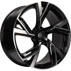 Carbonado Rich Black Polished 8,00x18 5x112,00 ET35,00