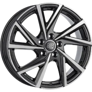 MSW 80-5 Gloss Black Polished 8,00x18 5x112,00 ET40,00