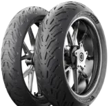 Zbliżenie bieżnika Michelin Road 6 120/60ZR17 (55 W) Przód TL M/C