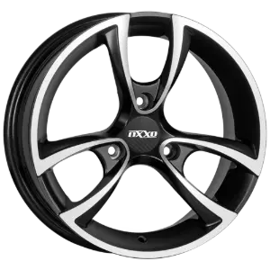 OXXO Trias Matt Black Polished 6,00x15 3x112,00 ET25,00