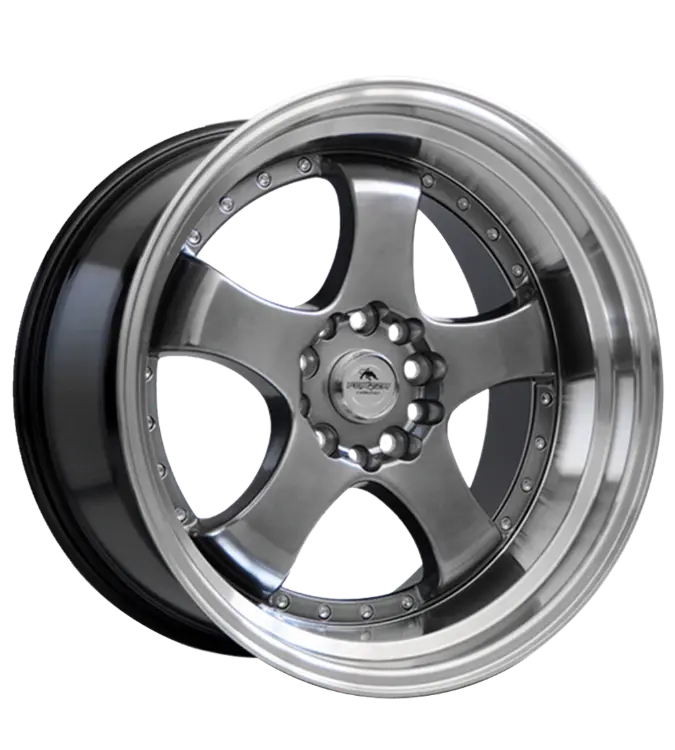 FORZZA Flamber Hyper Black Lip Machined 7,50x17 5x112,00 ET35,00