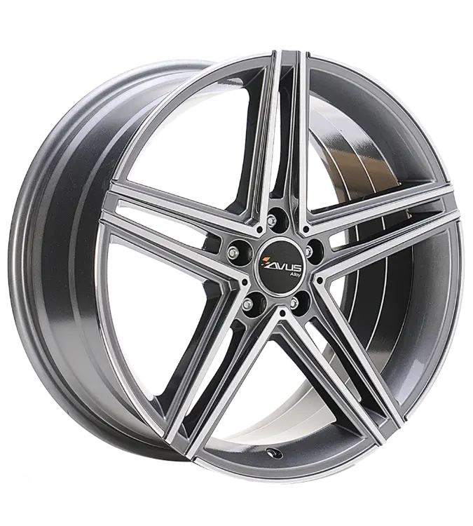 AVUS Racing AC-515 - Anthracite Polished 7,50x17 5x112,00 ET52,50