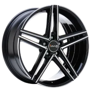 AVUS Racing AC-515 - Black Polished 7,50x17 5x112,00 ET52,50
