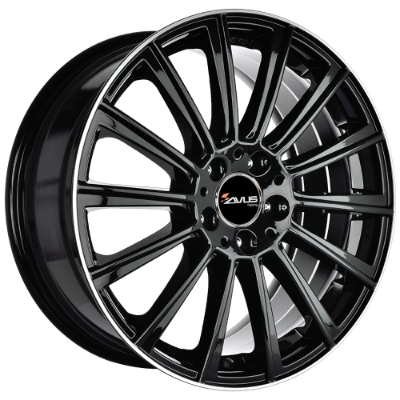 AVUS Racing AC-M07 - Black Polished Lip 8,00x19 5x112,00 ET43,00