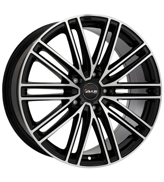 AVUS Racing AC-M08 - Black Polished 9,00x20 5x112,00 ET26,00