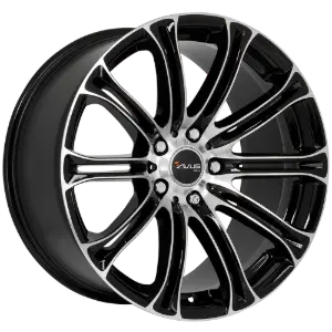 AVUS Racing AC-MB1 - Black Polished 8,00x17 5x120,00 ET15,00