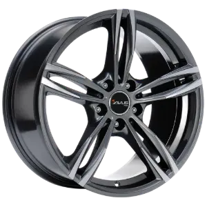 AVUS Racing AC-MB3 - Anthracite Polished 7,50x17 5x120,00 ET37,00