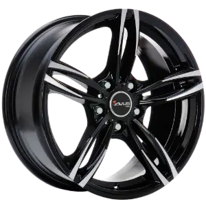 AVUS Racing AC-MB3 - Black Polished 7,50x17 5x120,00 ET32,00