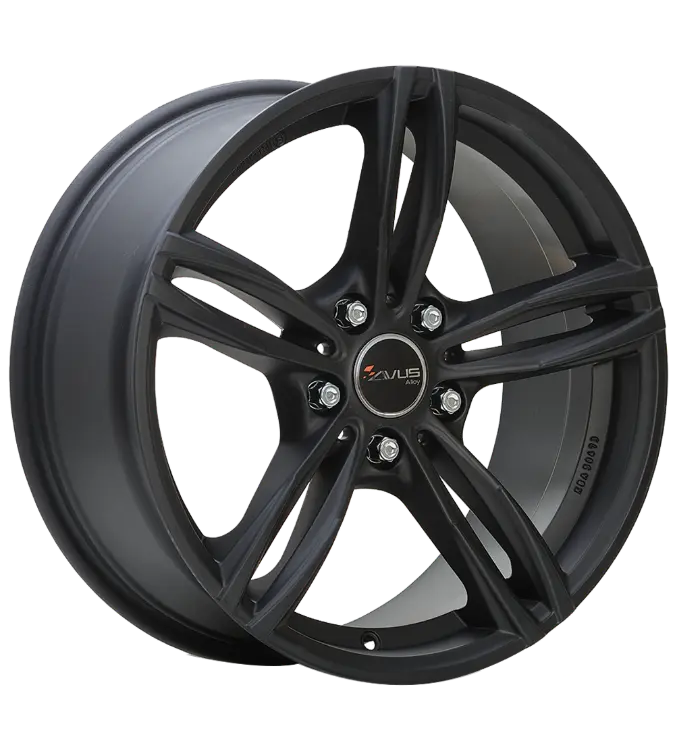 AVUS Racing AC-MB3 - Matt Black 7,50x17 5x120,00 ET32,00