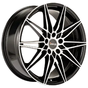 AVUS Racing AC-MB5 - Black Polished 8,00x18 5x120,00 ET34,00
