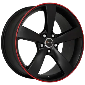 AVUS Racing AF10 - Matt Black Red 10,00x21 5x112,00 ET18,00