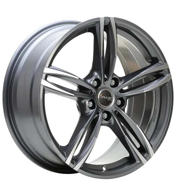 AVUS Racing AF15 - Anthracite Polished 7,50x17 5x112,00 ET30,00