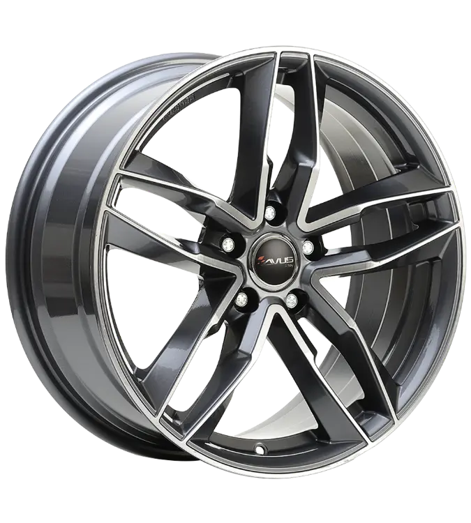 AVUS Racing AF16 - Anthracite Polished 7,50x17 5x112,00 ET29,00