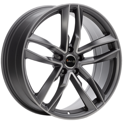 AVUS Racing AF16 - Matt Anthracite Polished 7,50x17 5x112,00 ET29,00