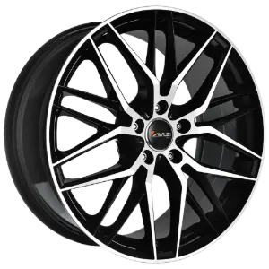AVUS Racing AF19 - Black Polished 8,00x18 5x112,00 ET30,00