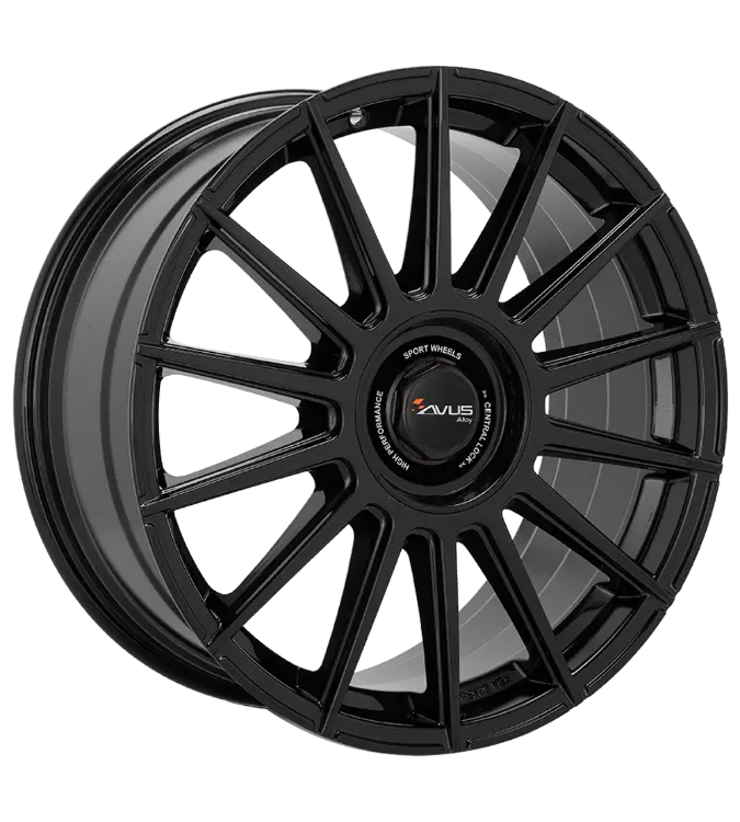 AVUS Racing AC-M09 - Black 8,00x18 5x112,00 / 5x120,00 ET35,00