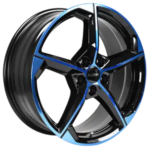 Ronal R66 Jetblack Blue 8,50x20 5x112,00 ET35,00