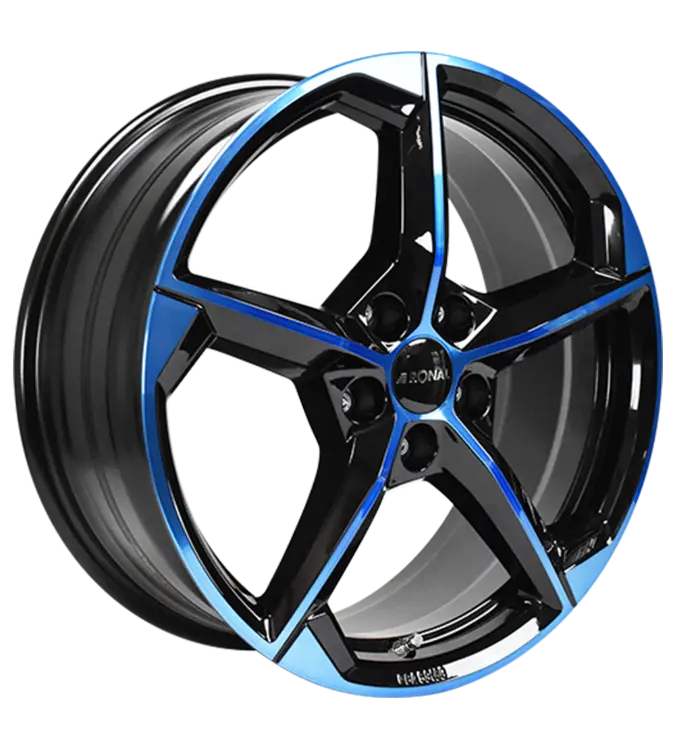 Ronal R66 Jetblack Blue 8,50x20 5x112,00 ET45,00