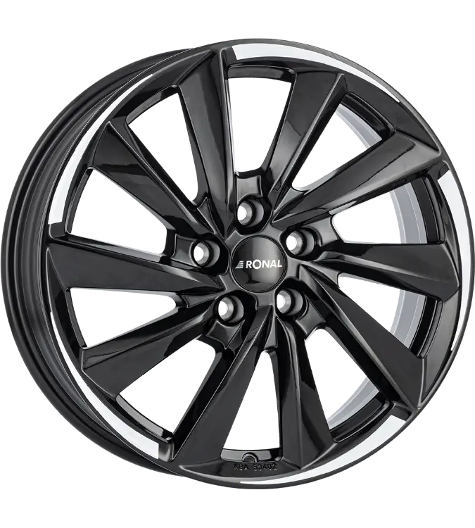 Ronal R70 Blue Jetblack White 8,50x18 5x114,30 ET40,00