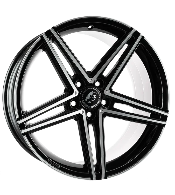 Damina Performance DM04 Black Polished 9,50x19 5x112,00 ET45,00