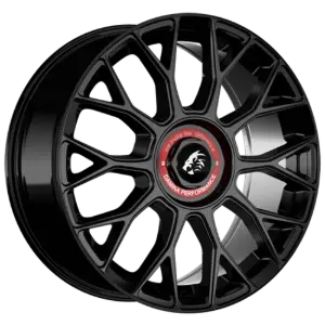 Damina Performance DM10 Black Red 8,50x19 5x112,00 / 5x120,00 ET45,00