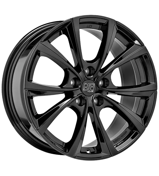 MSW 27T Gloss Black 9,50x19 5x114,30 ET45,00