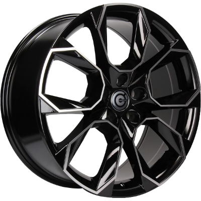 Carbonado Beast Black Polished 7,00x17 5x112,00 ET43,00
