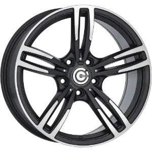 Carbonado Diamond Matt Black Polished 8,00x17 5x120,00 ET33,00