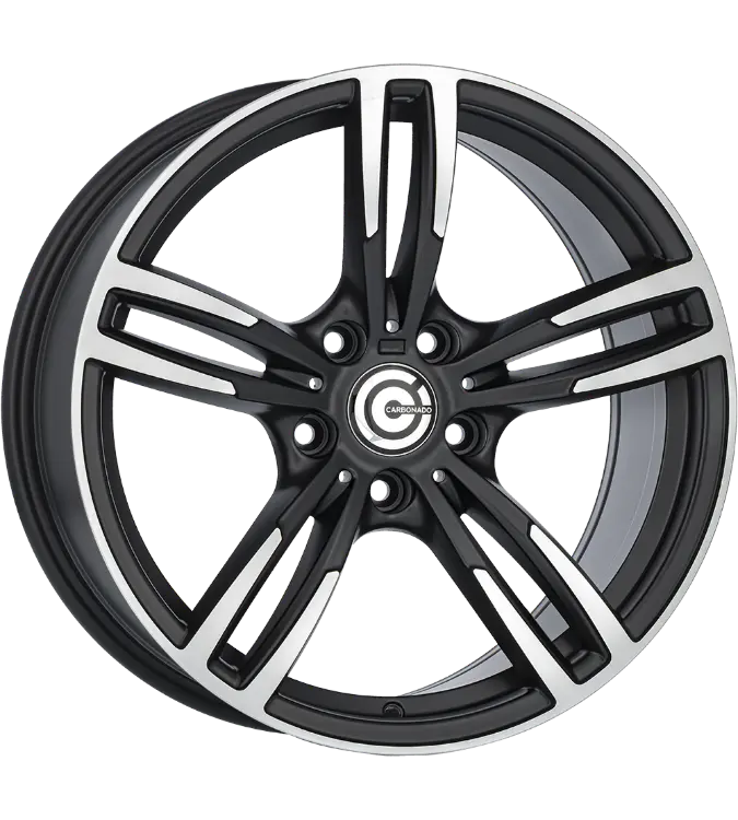 Carbonado Diamond Matt Black Polished 8,00x17 5x120,00 ET33,00
