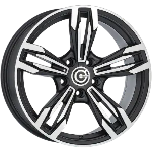Carbonado Dynamite Matt Black Polished 8,00x17 5x120,00 ET30,00