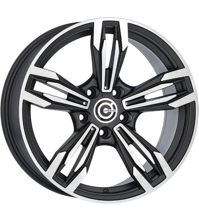 Carbonado Dynamite Matt Black Polished 8,50x18 5x120,00 ET20,00