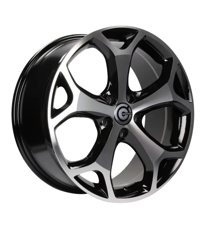 Carbonado Las Vegas Black Polished 8,00x18 5x108,00 ET50,00