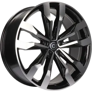 Carbonado Mountain Black Polished 8,00x18 5x112,00 ET45,00