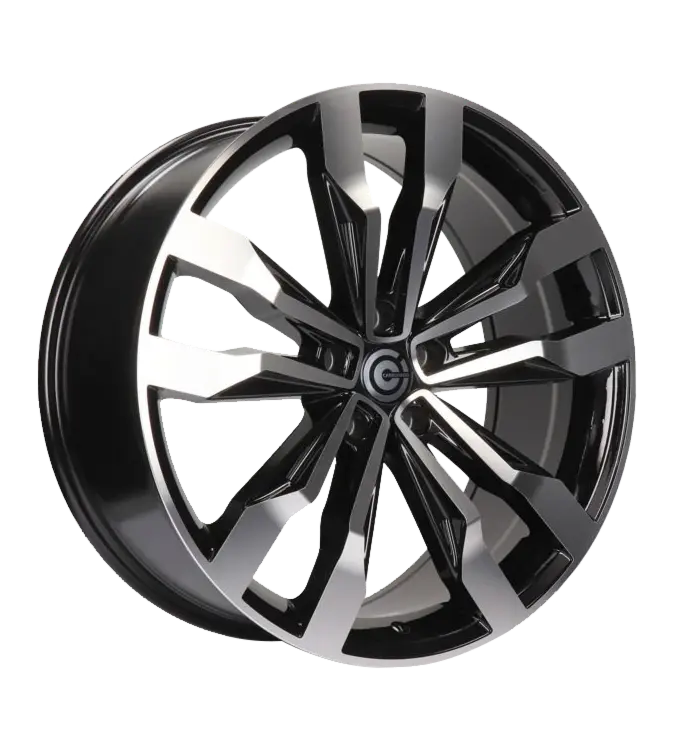 Carbonado Mountain Black Polished 8,00x18 5x112,00 ET45,00