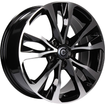 Carbonado Osaka Black Polished 6,50x16 5x114,30 ET45,00