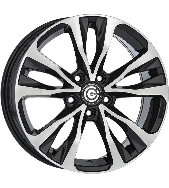 Carbonado Osaka Black Polished 6,50x16 5x114,30 ET45,00